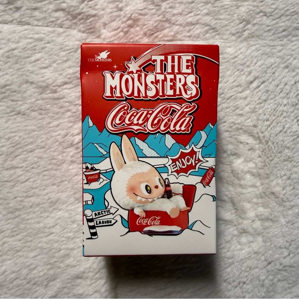 Rare NIB Pop Mart Coca-Cola Labubu The Monsters Collectible Box